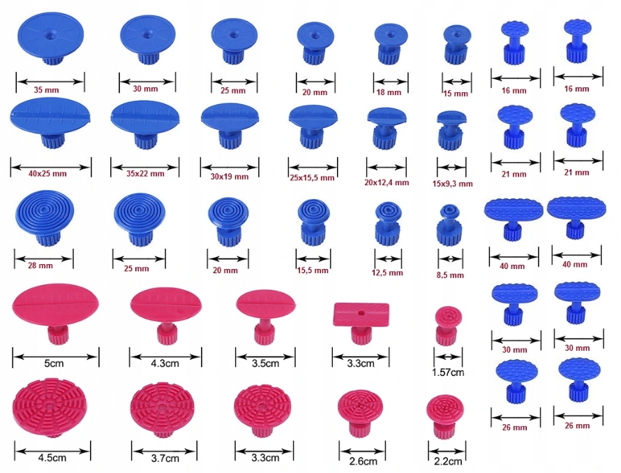 Zestaw Puller PDR Usuwanie Wgniecen Gradobicie Mark Other