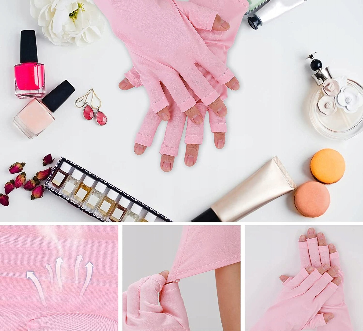 Rękawiczki chroniące przed promieniowaniem lampa UV Rękawiczka ochronna Marka bez marki