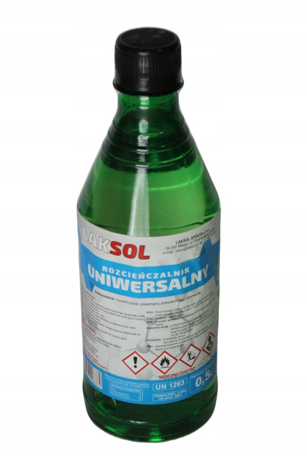 ROZCIEŃCZALNIK UNIWERSALNY LAKSOL 0,5 L.