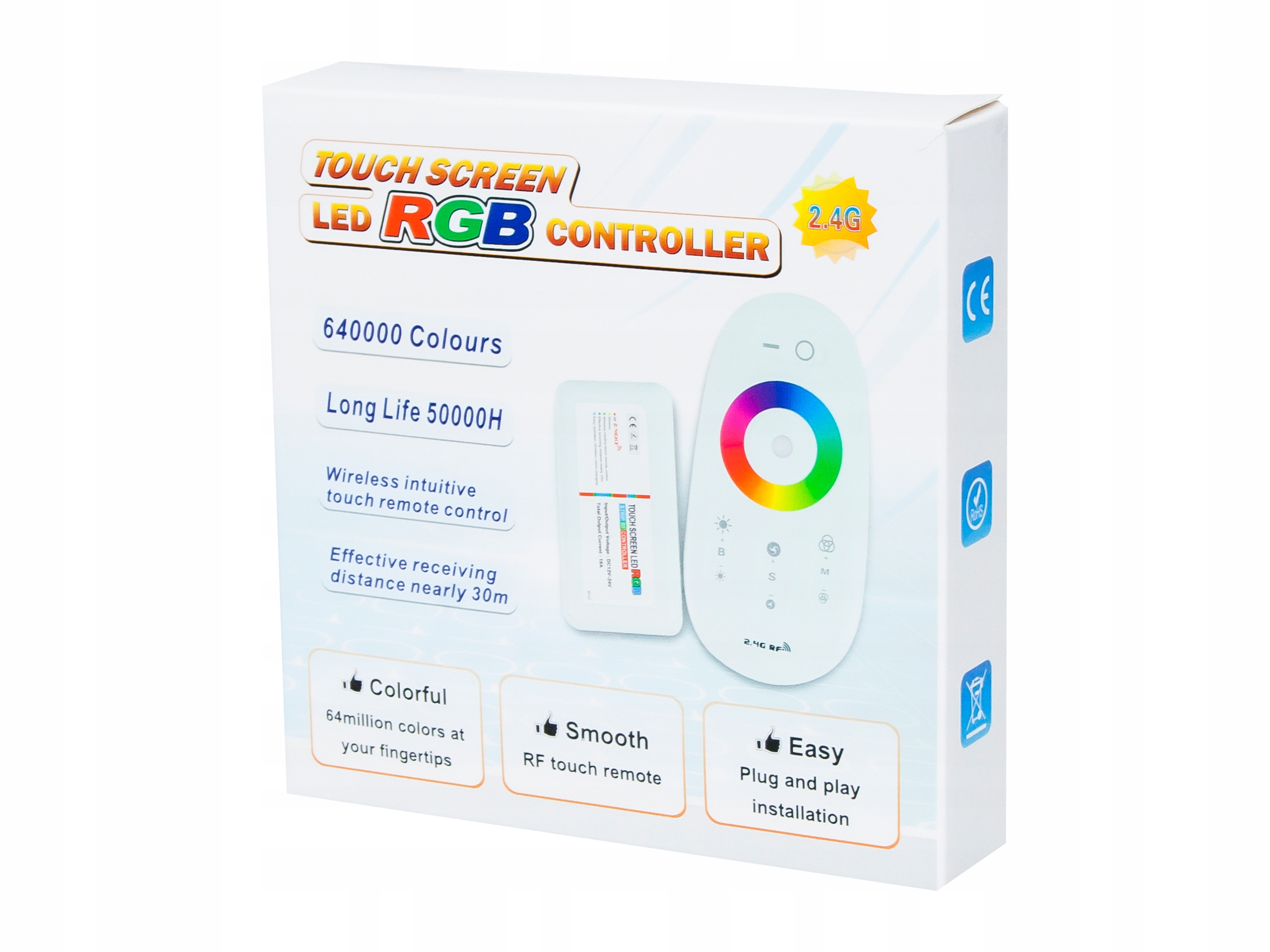 STEROWNIK TAŚM LED RGB PILOT RF MI-LIGHT 216W 12V Marka Xtreme