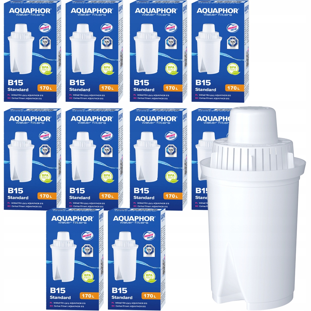 

10x Filtr Do Wody Aquaphor Wkład Filtrujący B15