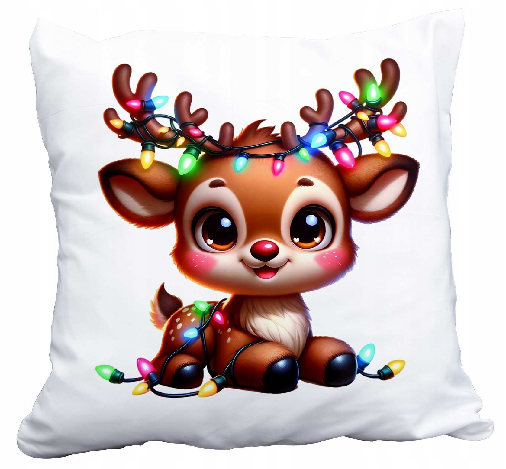 Polštář – Vánoční Sob Dárek Mikuláše Vánoce Dárek Jméno