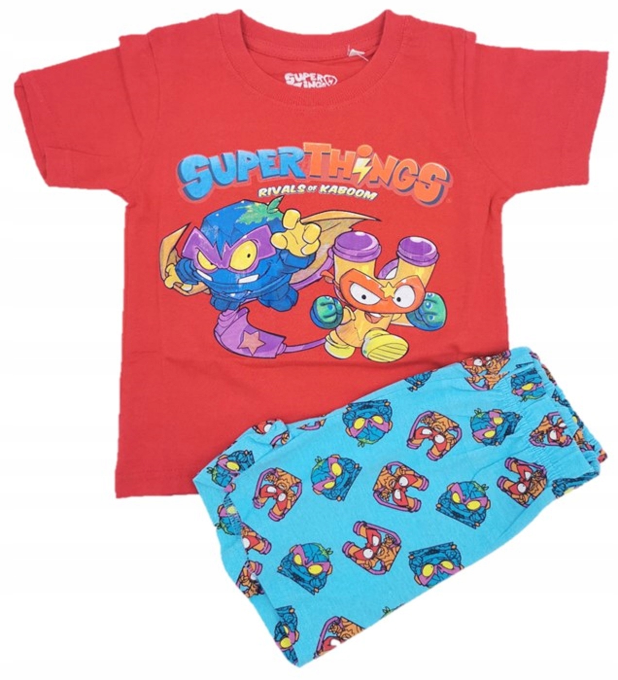 

Super Zings Piżama 128 krótki rękaw spodnie bawełn