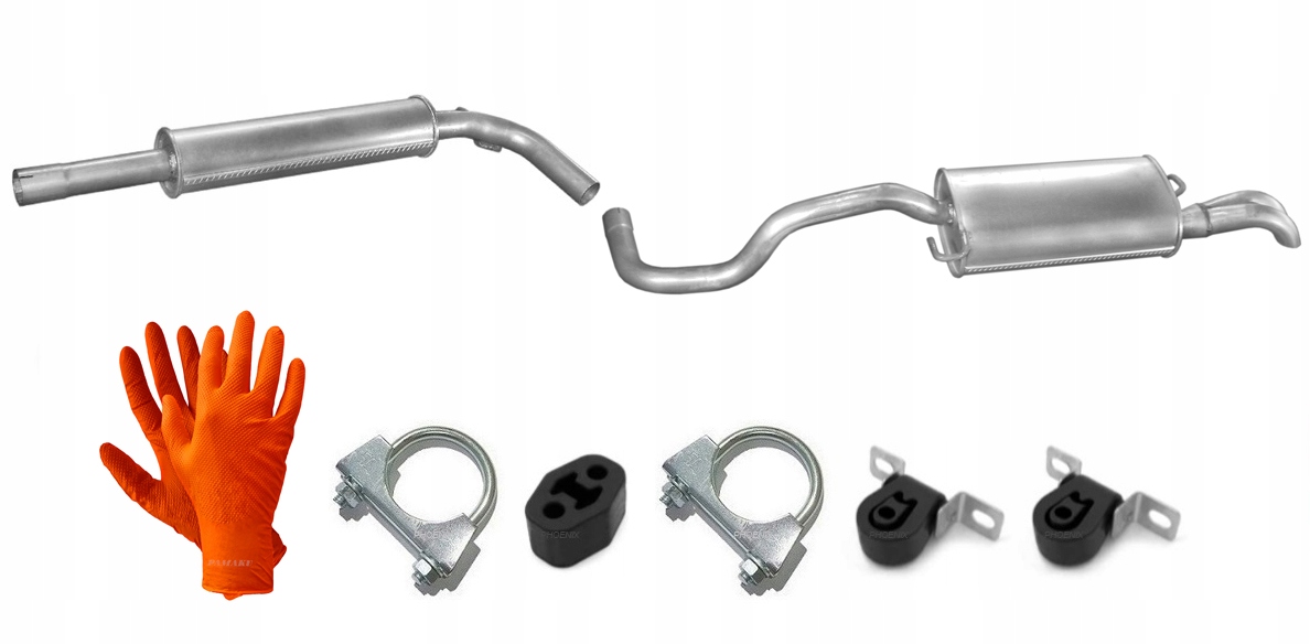 SEAT CORDOBA 1.9 SDi TDi TD (96-02) TŁUMIK TŁUMIKI