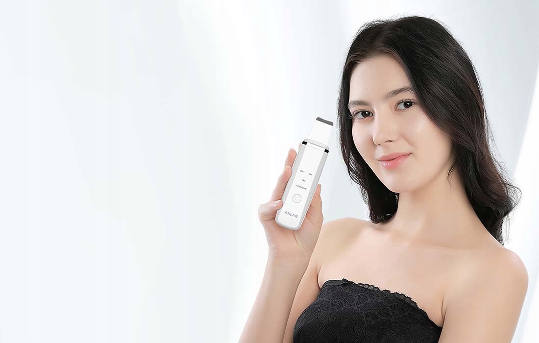 PEELING KAWITACYJNY Z TERAPIĄ ŚWIATŁA ANLAN ALCPJ05-02 PROSTA OBSŁUGA 1,5W Marka Anlan