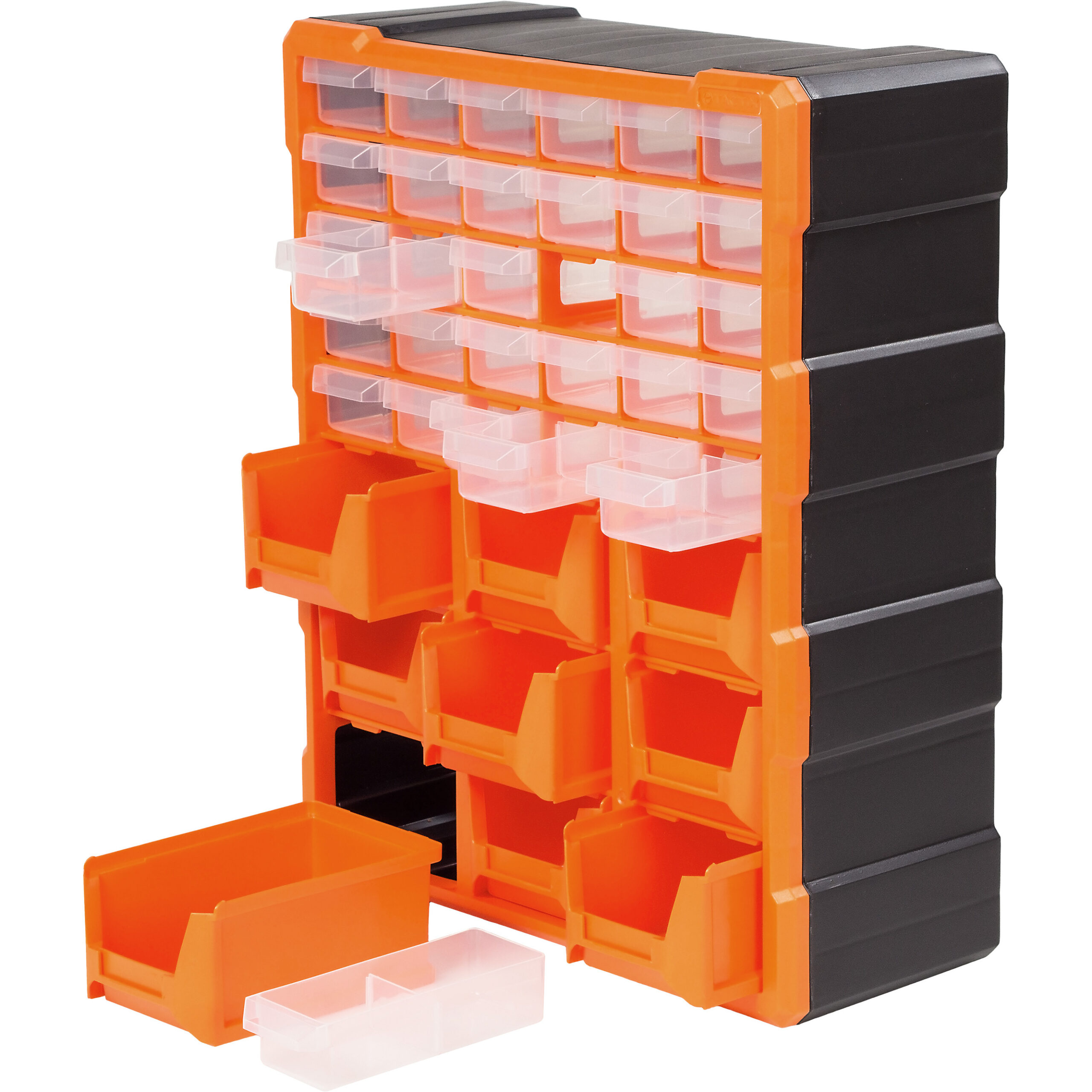 Organizér do dílny, 30 zásuvek, 9 záchodů Tactix