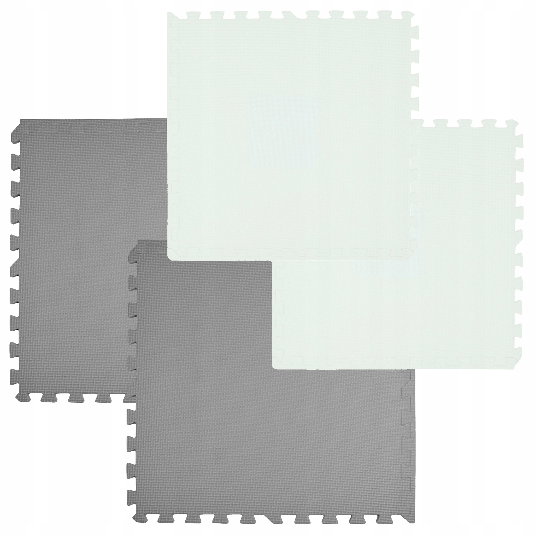 DUŻE PUZZLE PIANKOWE WODOODPORNE MATA HUMBI PODŁOGA KOLOROWA 120x120 4 SZT Marka Humbi