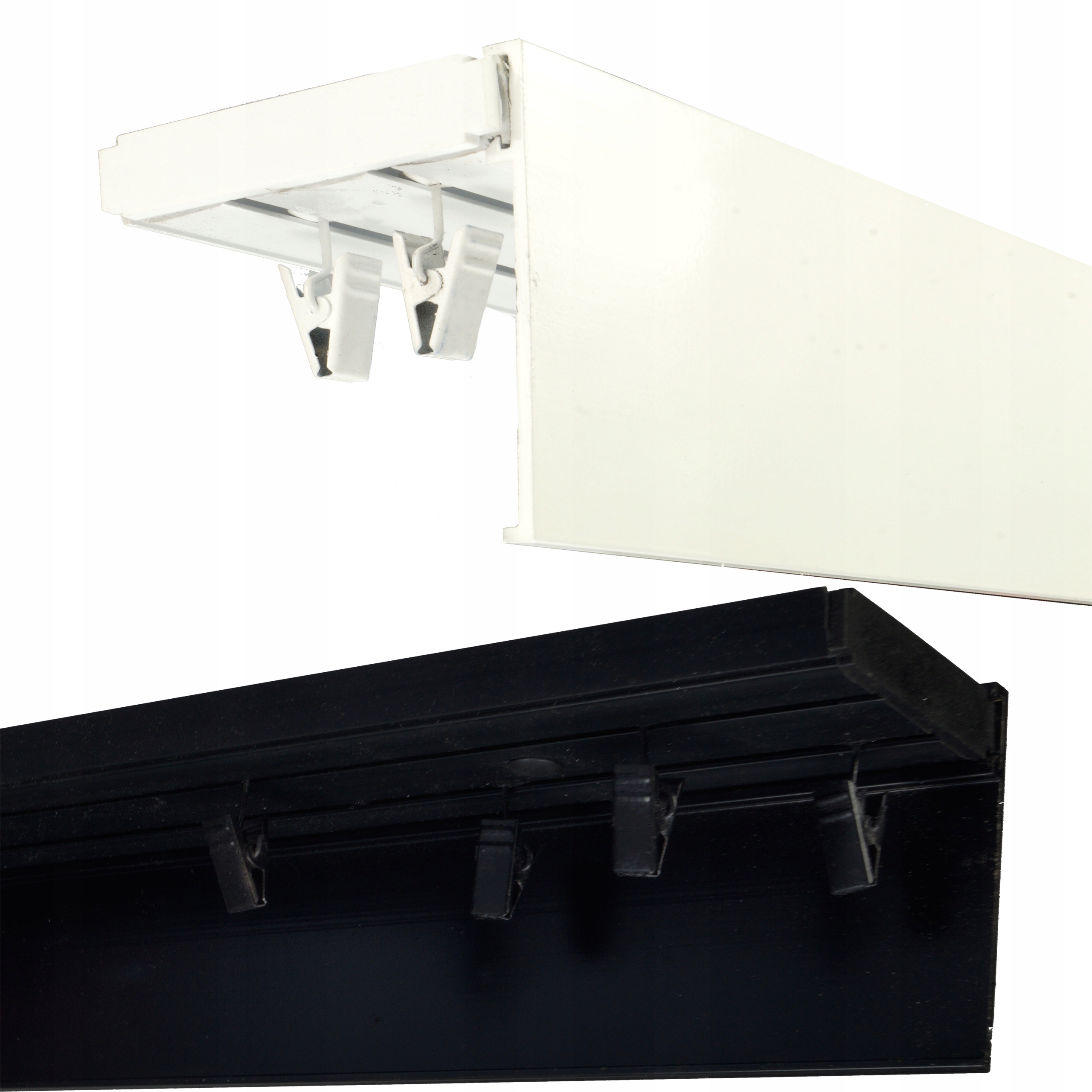 

Szyna Sufitowa Pcv II Osłona Aluminium 8 cm 370cm