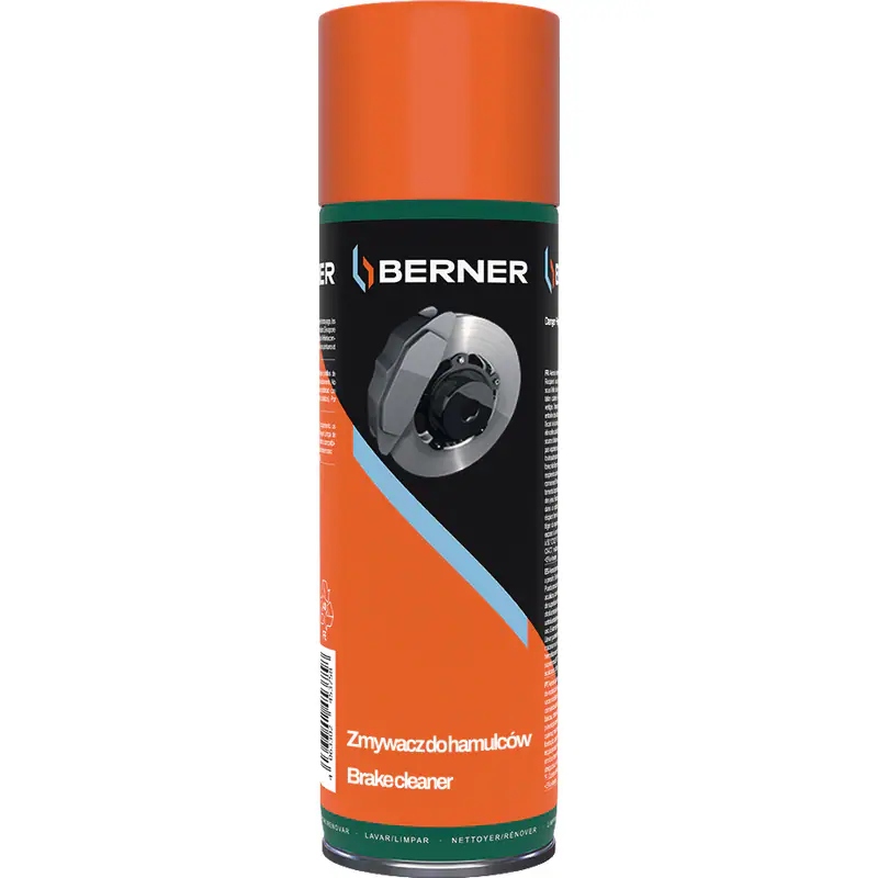 Zmywacz Do Hamulców Berner Brake Cleaner 500ML Spray Premium