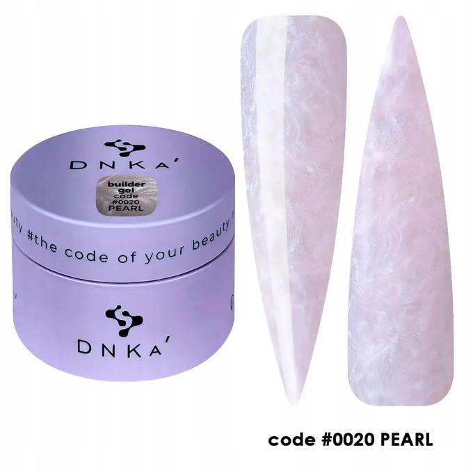 Stavební gel DNKa' Builder Gel #0020 Pearl 30 ml