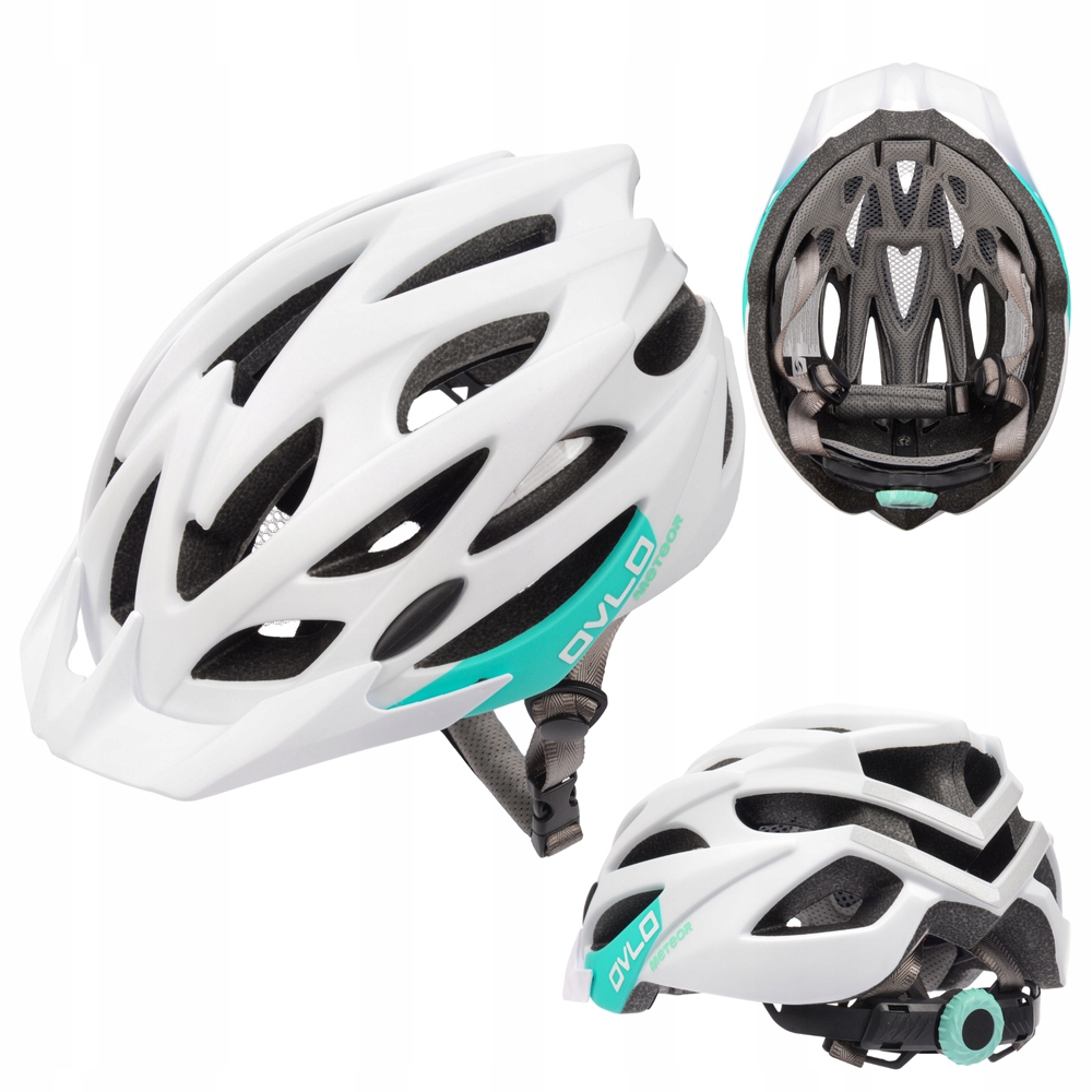 Kask Rowerowy Regulowany Na Rolki Deskorolkę Hulajnogę Z Daszkiem 55-58 cm