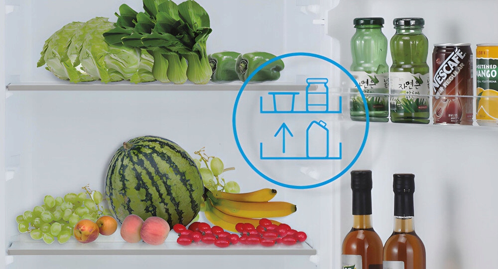 Candy | Refrigerator | CDG1S514ES | Energy efficiency class E | Free stan Marka Candy