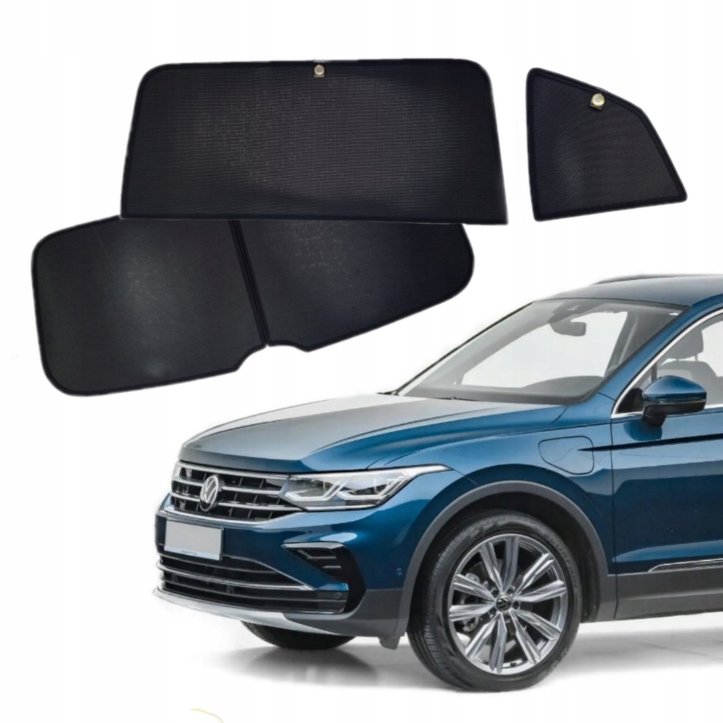 Krytky sluneční clony pro Vw Tiguan II 2 Allspace