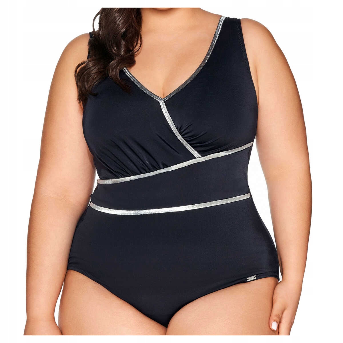 Ava Jednodílné plavky s vyztuženým oblekem Skj 62 černá 80E