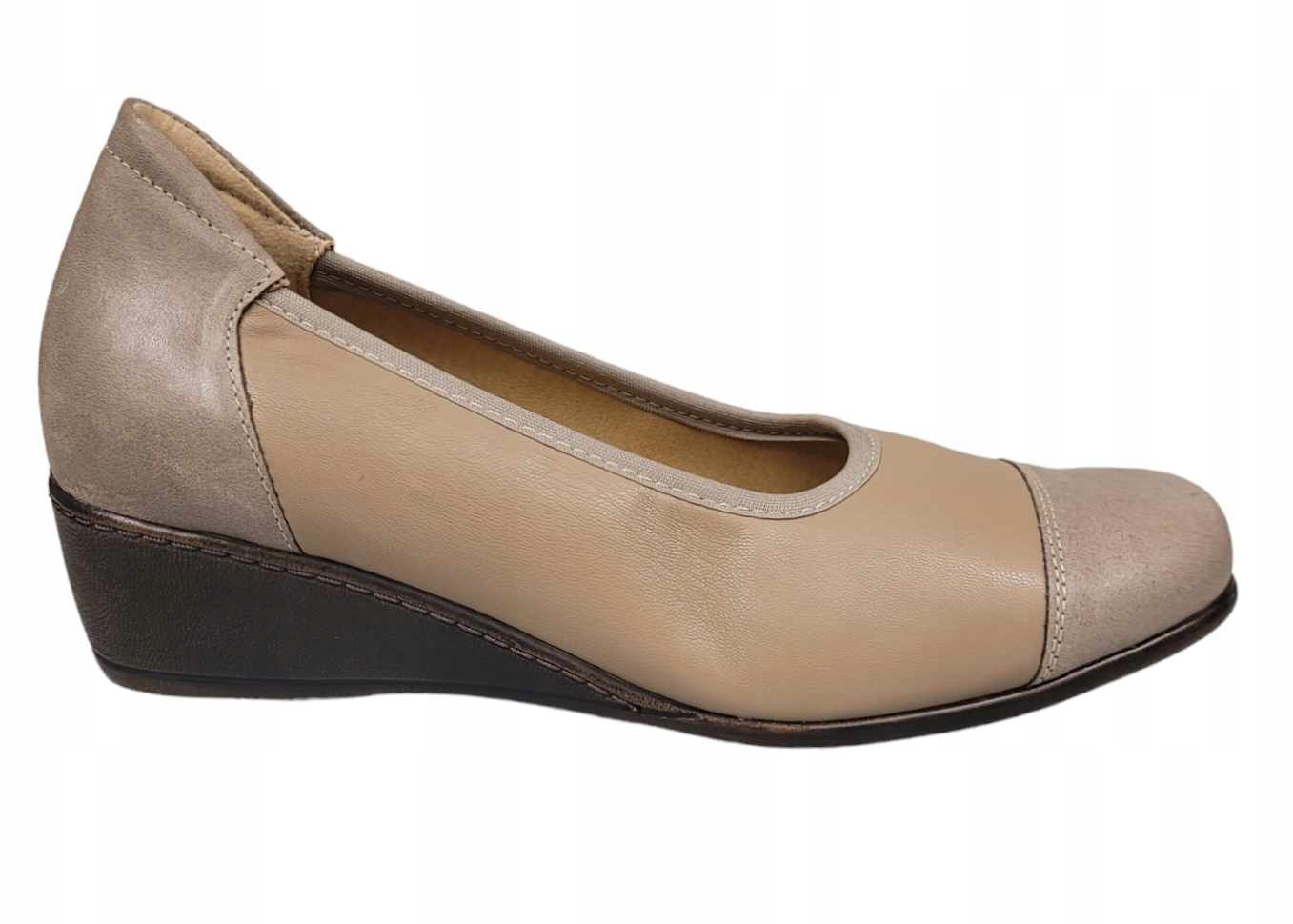 Lodičky Axel Na Klínku 1913 Béžové vel.