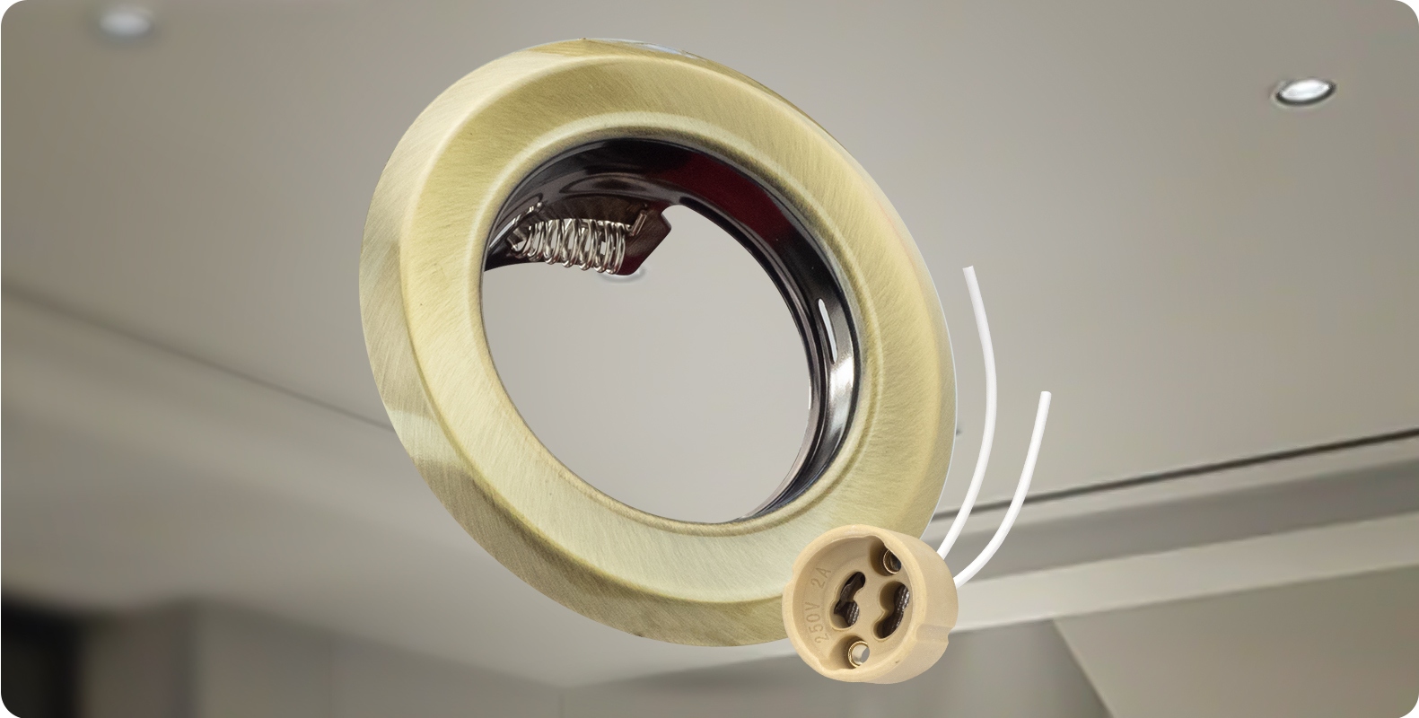 OCZKO SUFITOWE LED OCZKO LED OPRAWKA GU10 Stan opakowania oryginalne