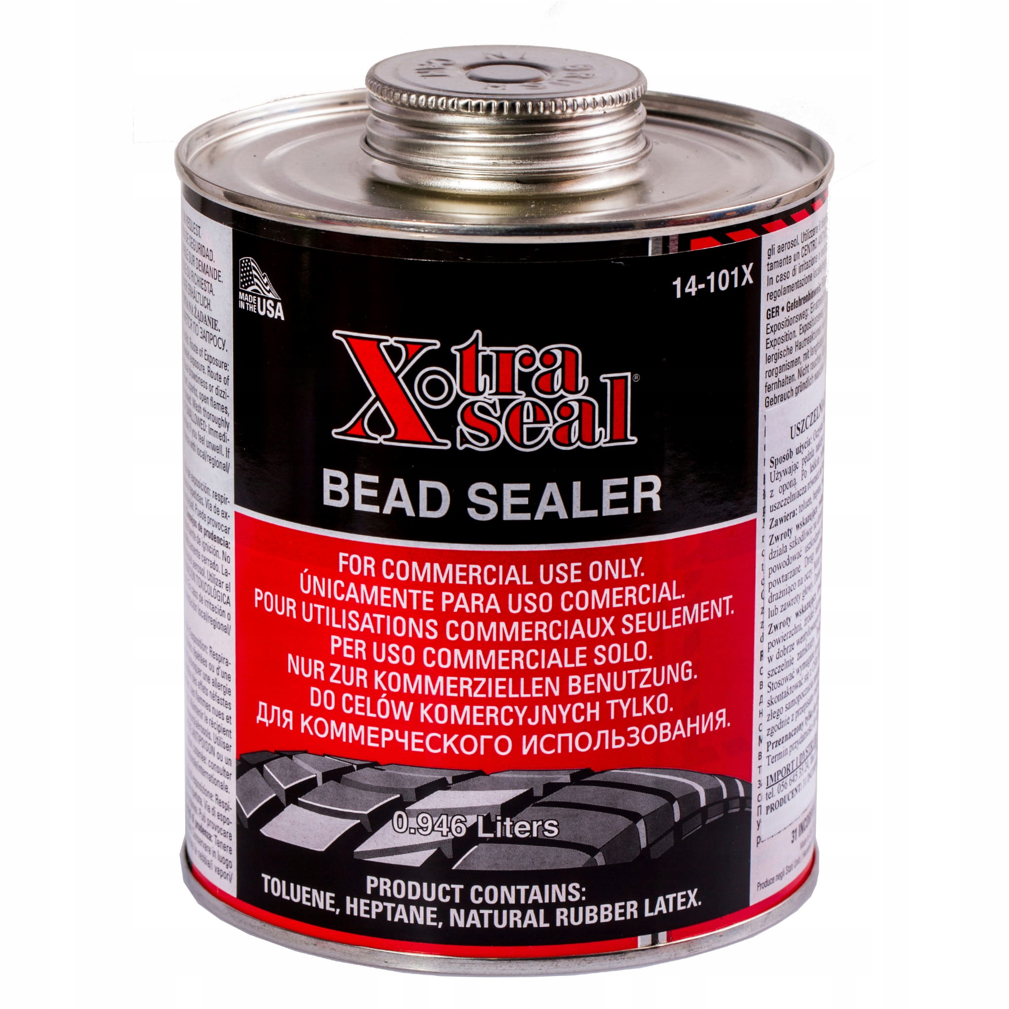 Bead Sealer XtraSeal 14-101 Guma w płynie uszczelniacz do łatek opon