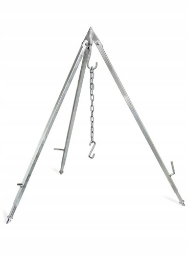 Ocelový trojnožkový stativ s řetězem a hákem Petromax Tripod