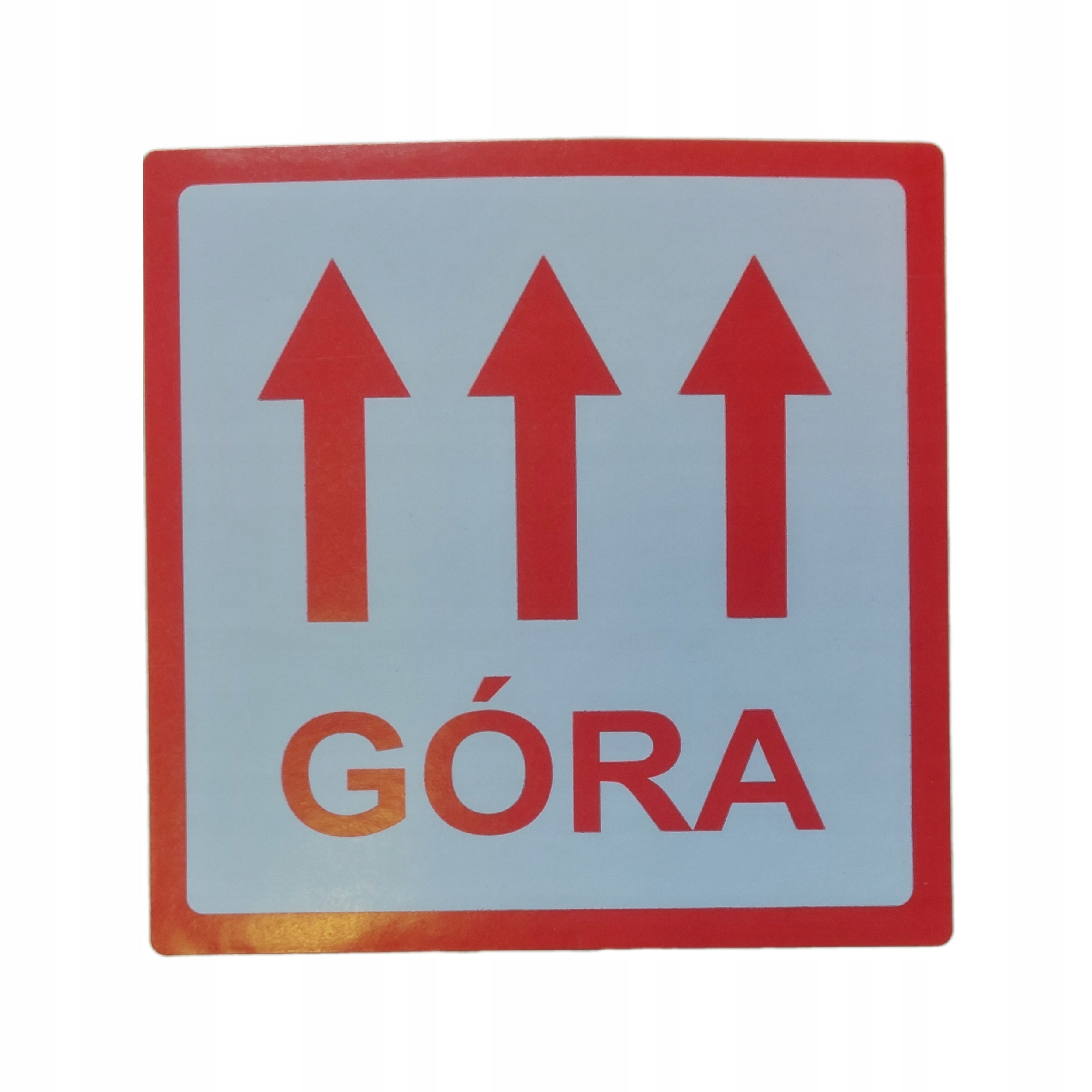 

Nalepki Etykiety Góra 100x100/100szt