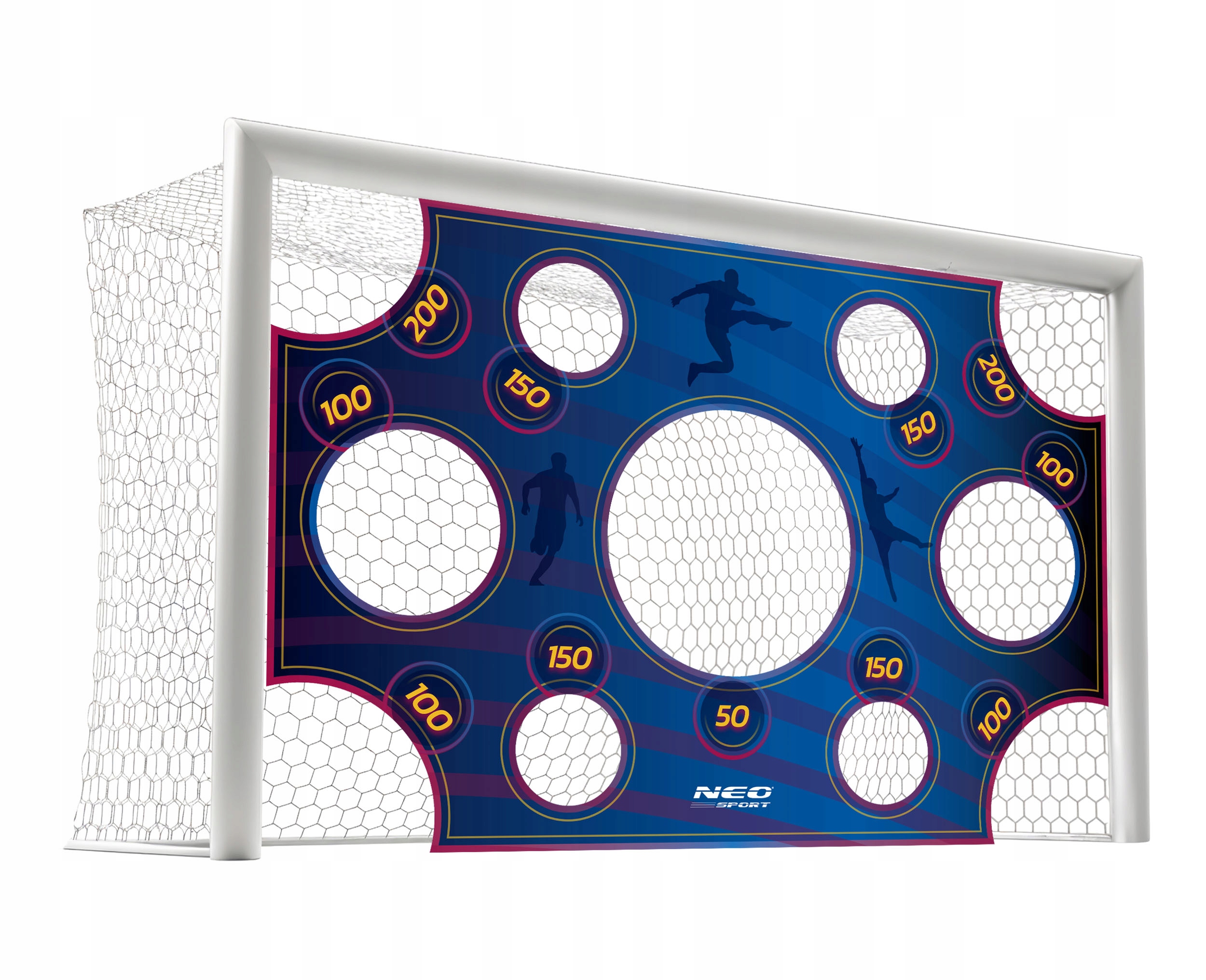 Neo-Sport 1476 Cílová plachta do branky 300 x 200 cm, modrá