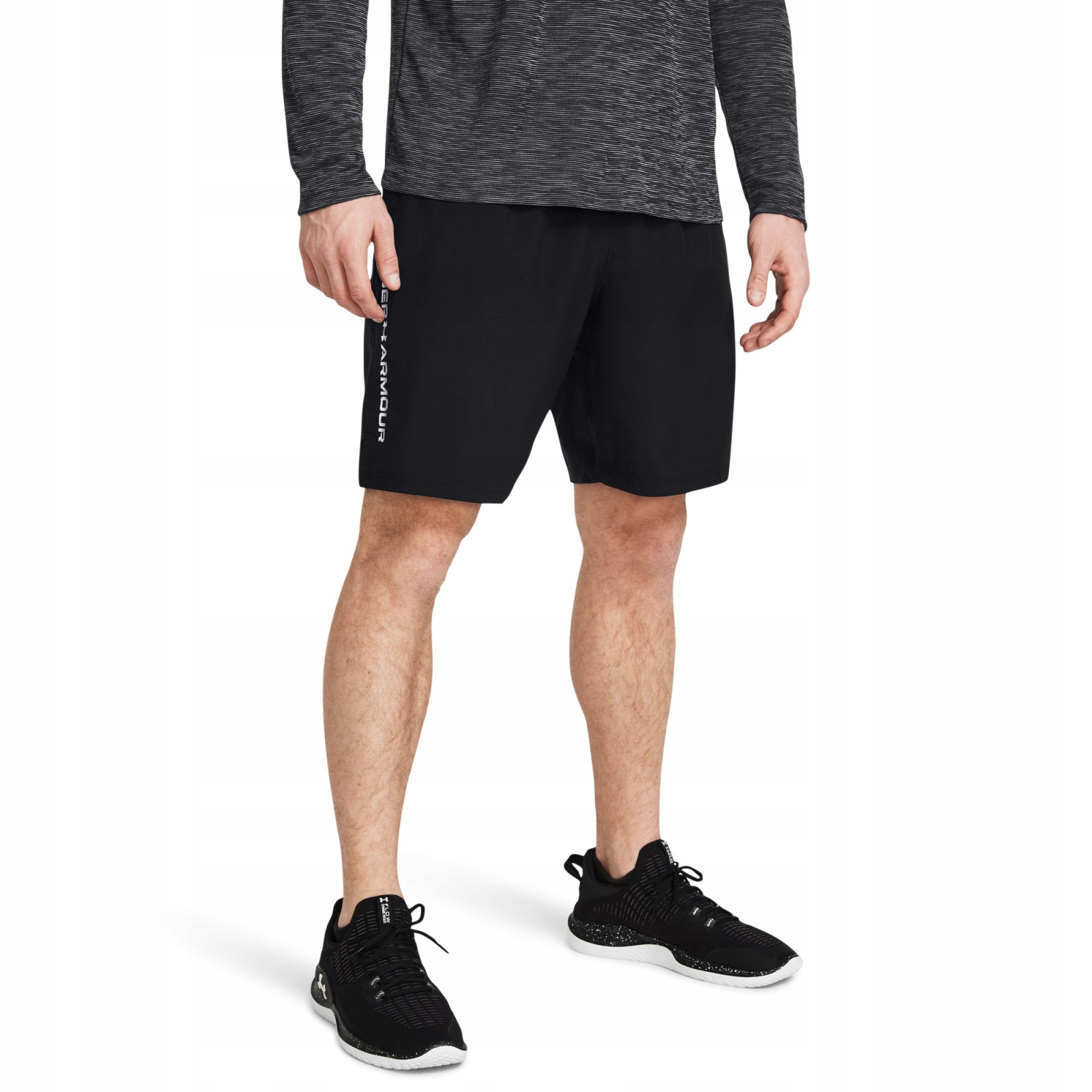Pánské kraťasy a šortky Under Armour Ua Woven Wdmk Shorts-BLK