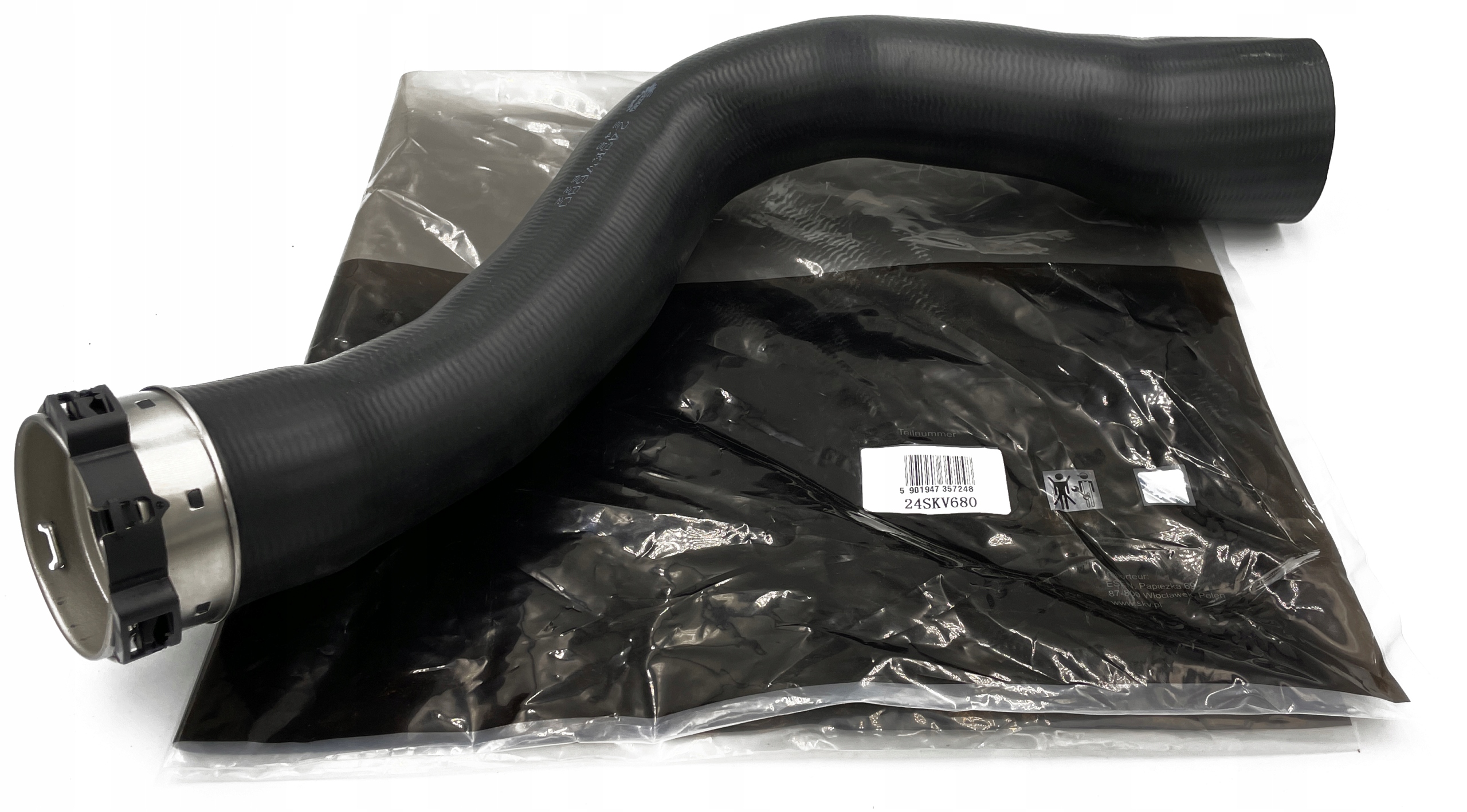 24SKV680 - ШЛАНГ ТУРБО ІНТЕРКУЛЕРА OPEL INSIGNIA 2.0 CDTI