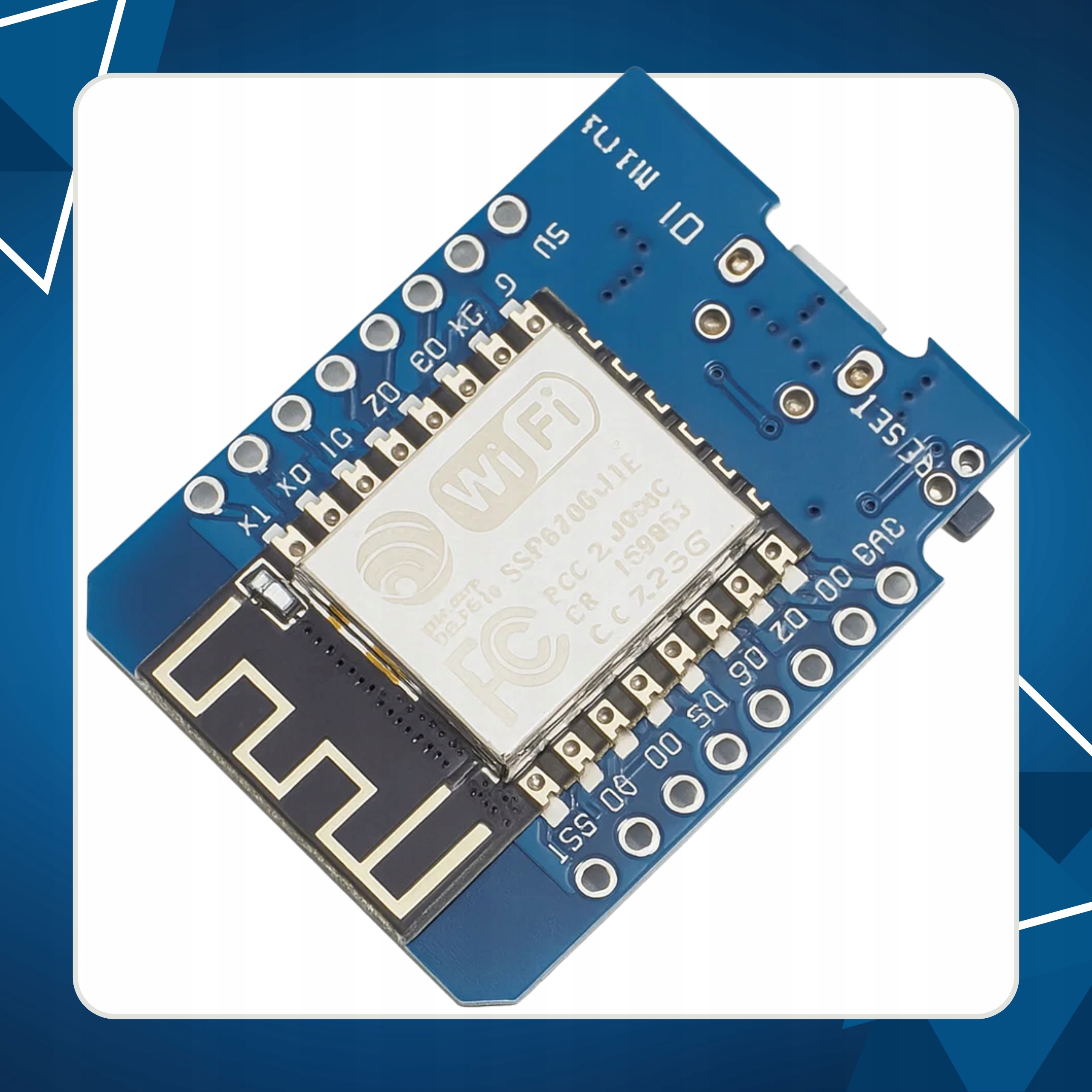 Moduł WiFi WEMOS D1 mini ESP8266 Kompatybilny z Arduino USB C WWG CH340 Producent nieznany producent