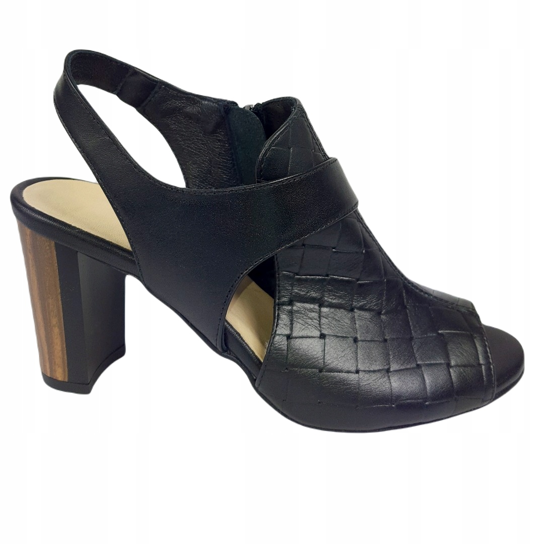 Dámské sandály Higo 1983/21 Černé-pl+pl/lico 37, Černá