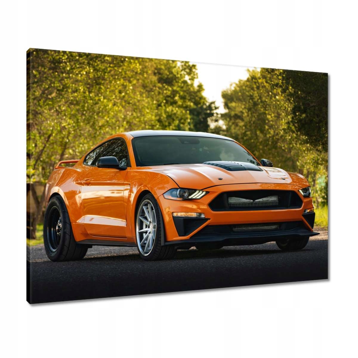 Obrazy 80x60 Oranžové auto
