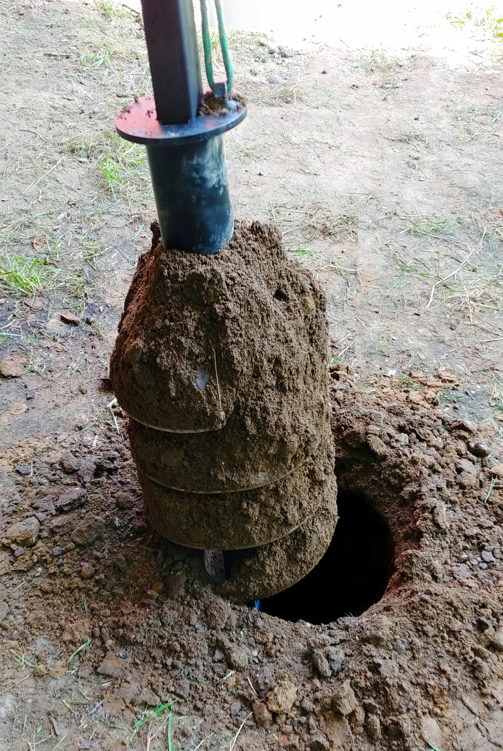 Wiertnica ręczna do studni 145mm 12m Marka PWSAM