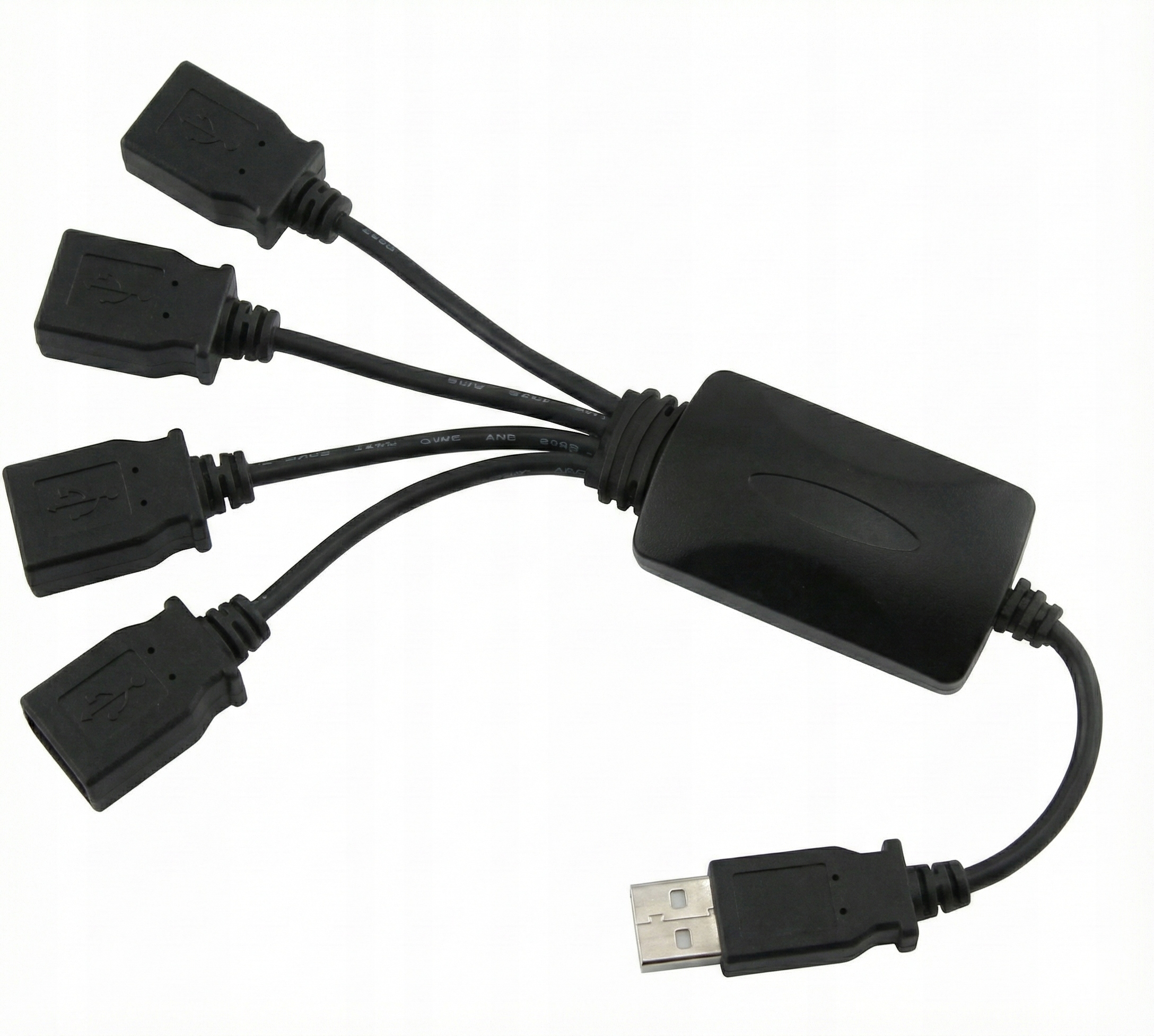 AK22 ROZDZIELACZ HUB 4 PORTY USB 2.0 ROZGAŁĘŹNIK