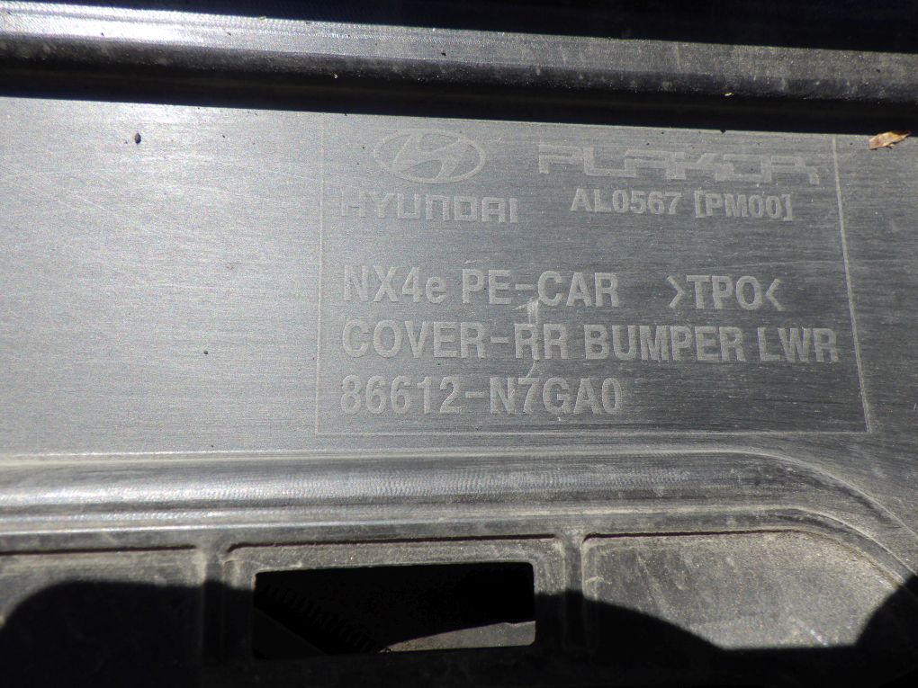 HYUNDAI TUCSON 4 IV LIFT 24- bumper rear