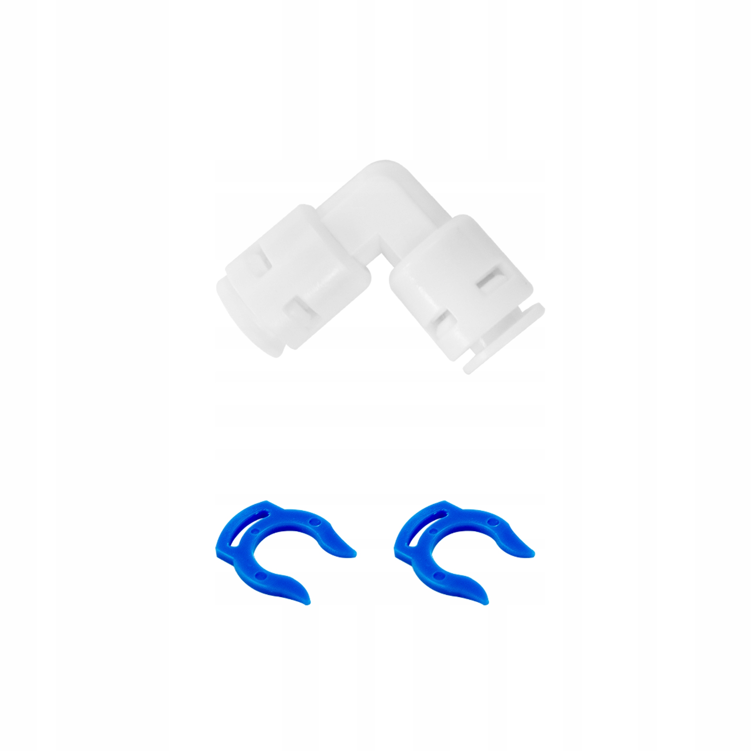 

Kolanko złączka wężyka 2 X 1/4" 6,4mm filtry