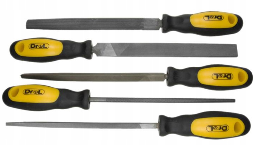 ZESTAW PILNIKÓW DO METALU 200MM 5 SZT.