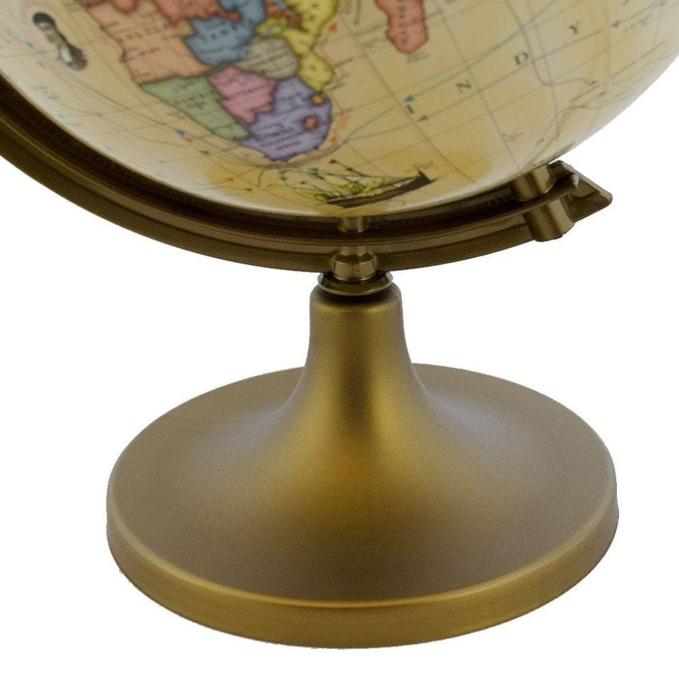 GLOBUS Z TRASAMI ODKRYWCÓW 22 CM + KARTON Marka Zachem