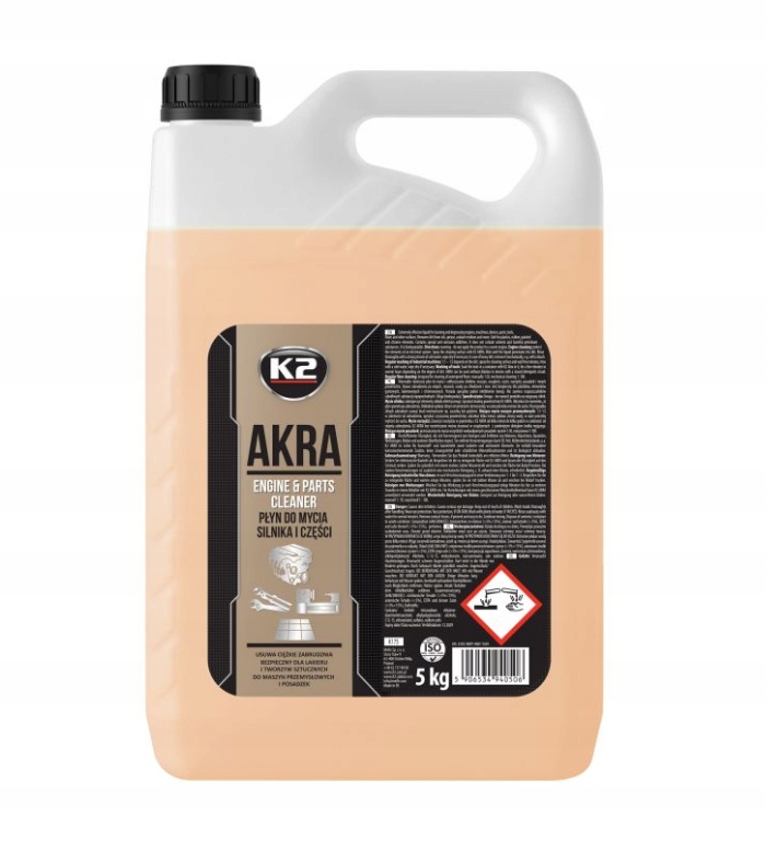 K2 AKRA 5 кг моющее средство для двигателя и частей