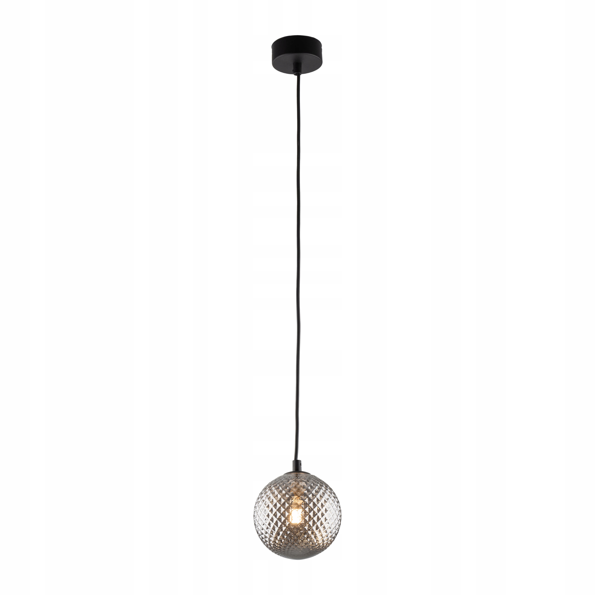 Závěsná Lampa Tk Lighting Elena 5745 Černá Grafitová