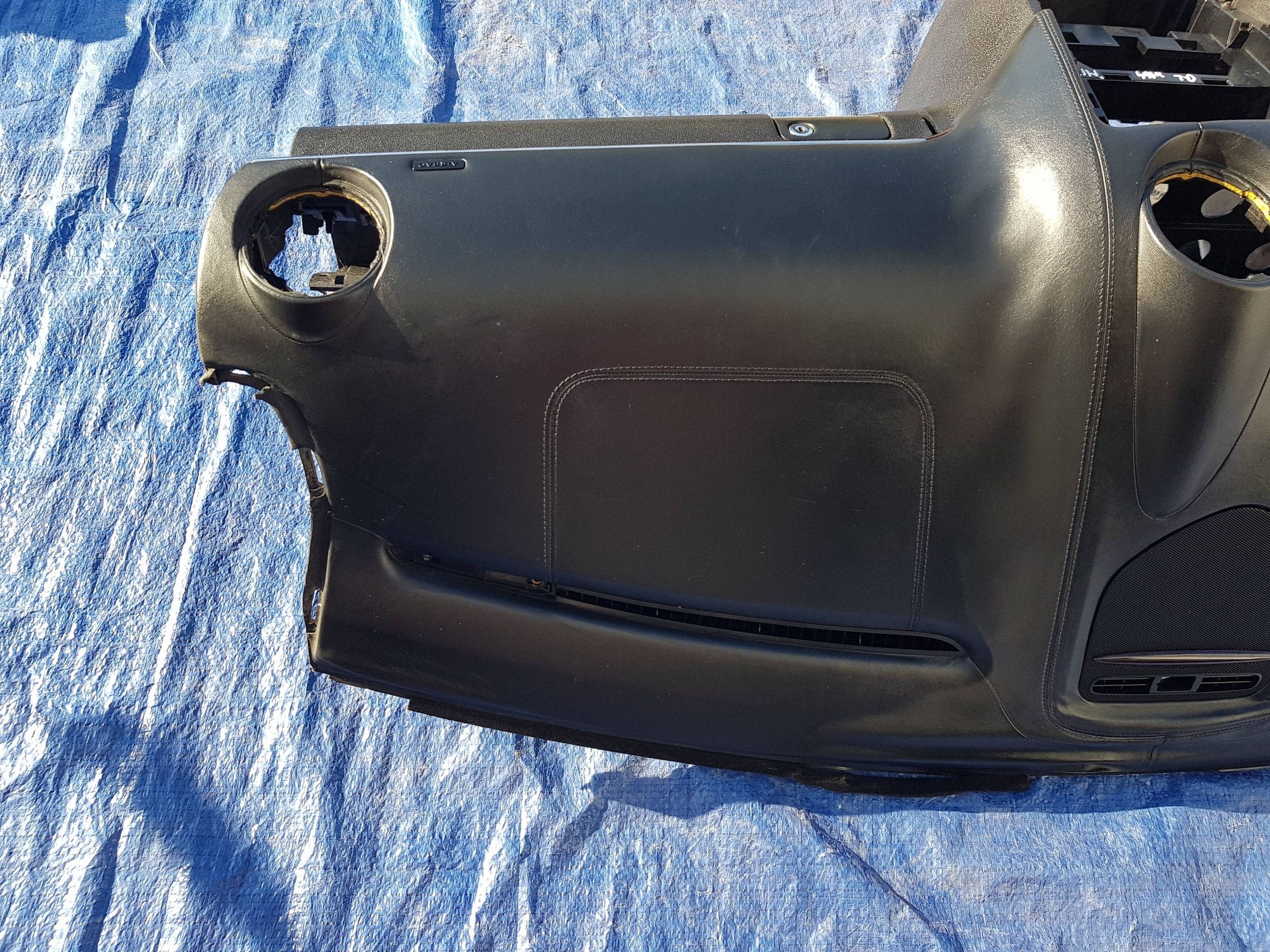 leather dashboard instrument panel cockpit Mercedes GL X164 EU EUROPA leather