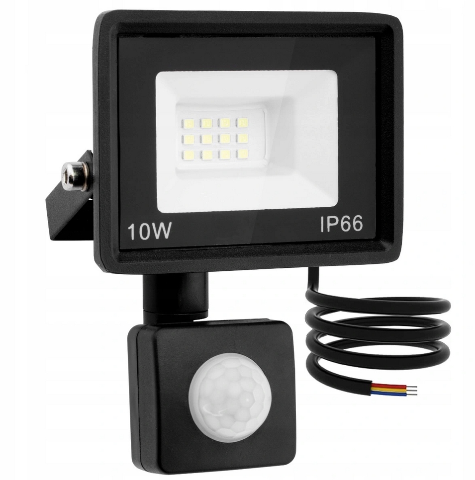 

Halogen Lampa Z Czujnikiem Ruchu Led Biały Zimny