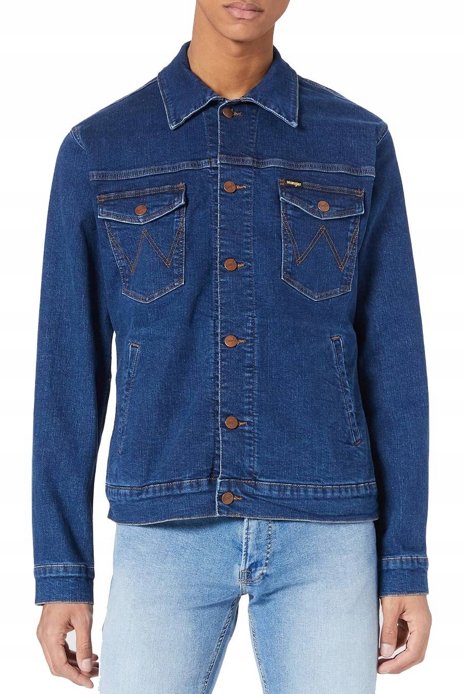 

Wrangler Regular Jacket Indigo Rules W443KG86H M