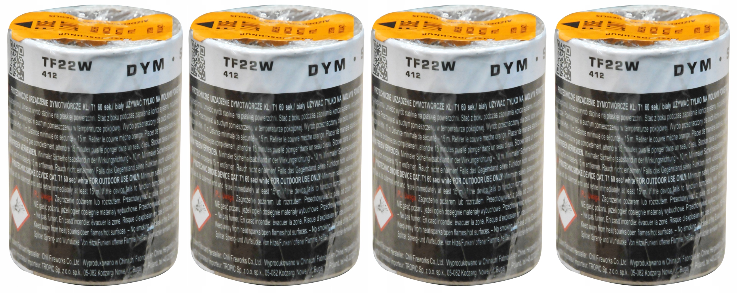 

Generator dymu Biały TF22W Tropic 4 sztuki