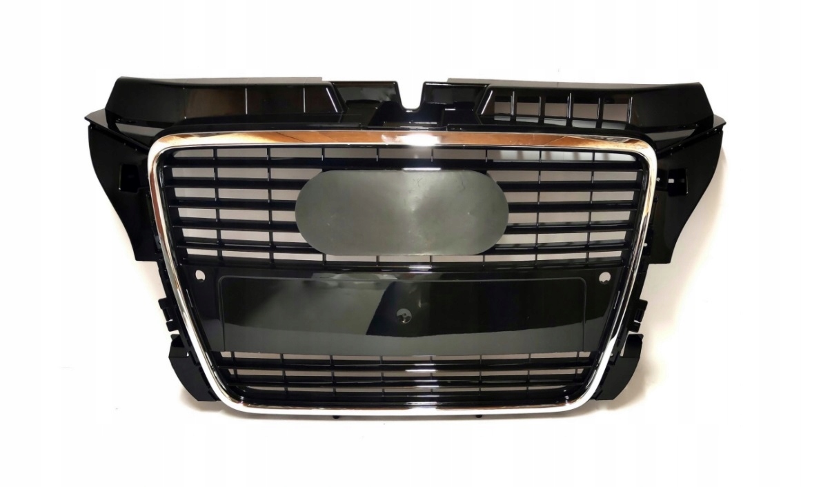 Audi A3 8P 2008- Lift Atrapa Mřížka Gril Černá Chromovaná Přední Nová