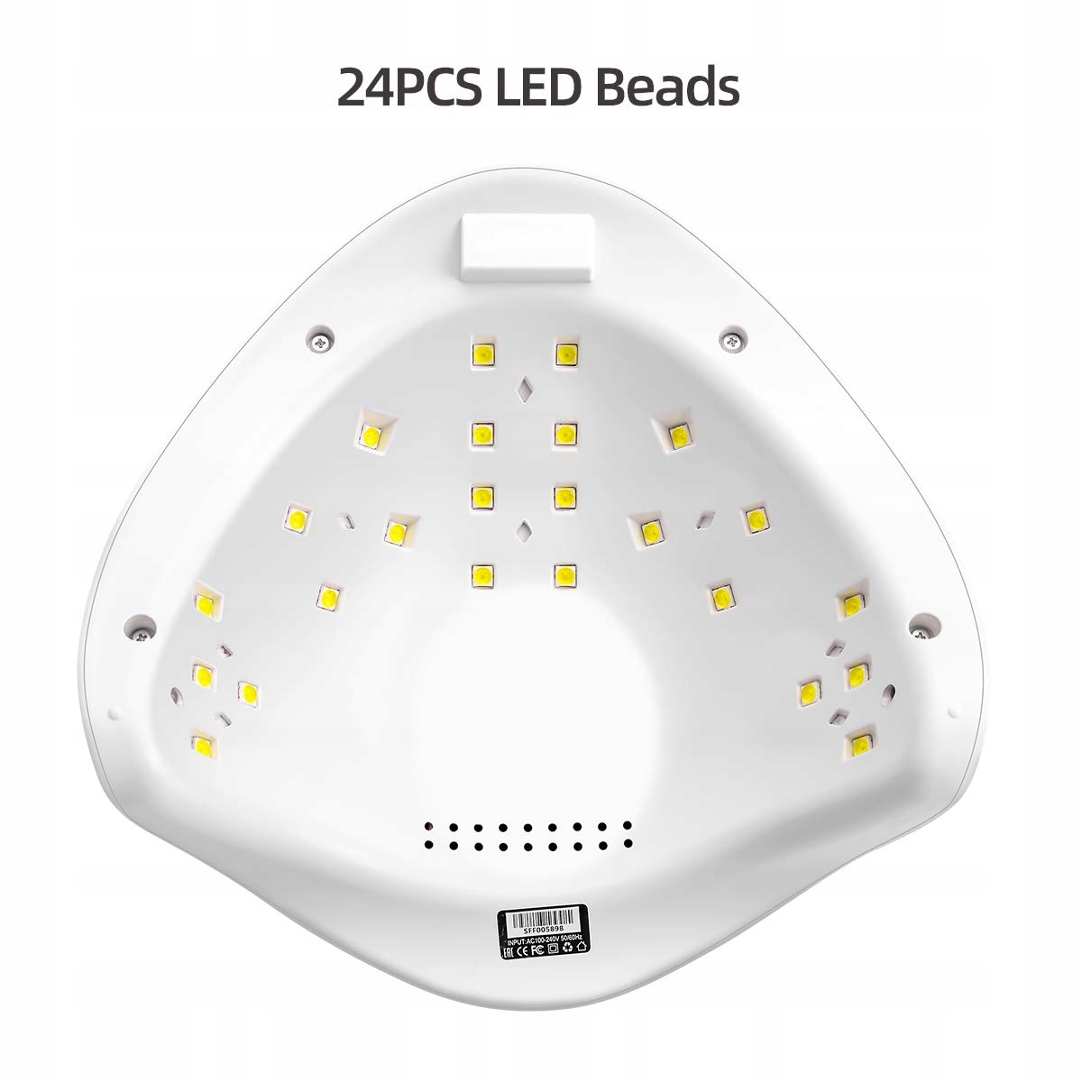 SUNUV Lampa UV LED 36W Do Lakierów Żelowych Z Timerem I Wyświetlaczem LCD — miniatura 6