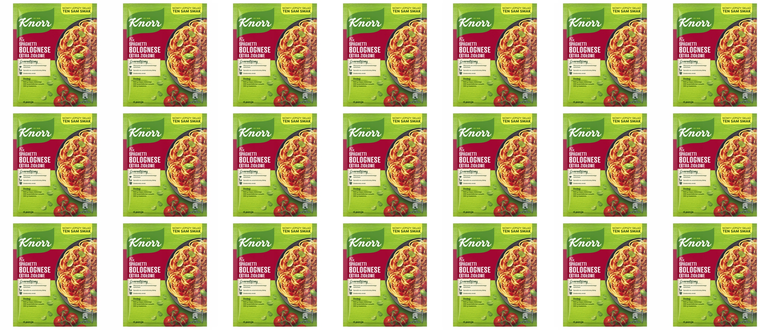 Levně 21 x 42 g Knorr Fix Bolognese bylinné Karton
