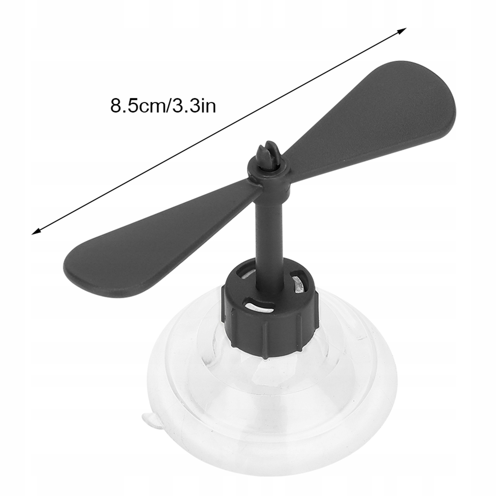 ŚMIGŁO DO KASKU PRZYSSAWKA ZDEJMOWANE CZARNY Model QC27160-01