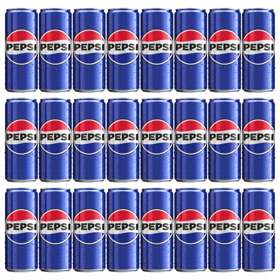 Levně Sada ks plechovek sycený nápoj Pepsi 330 ml