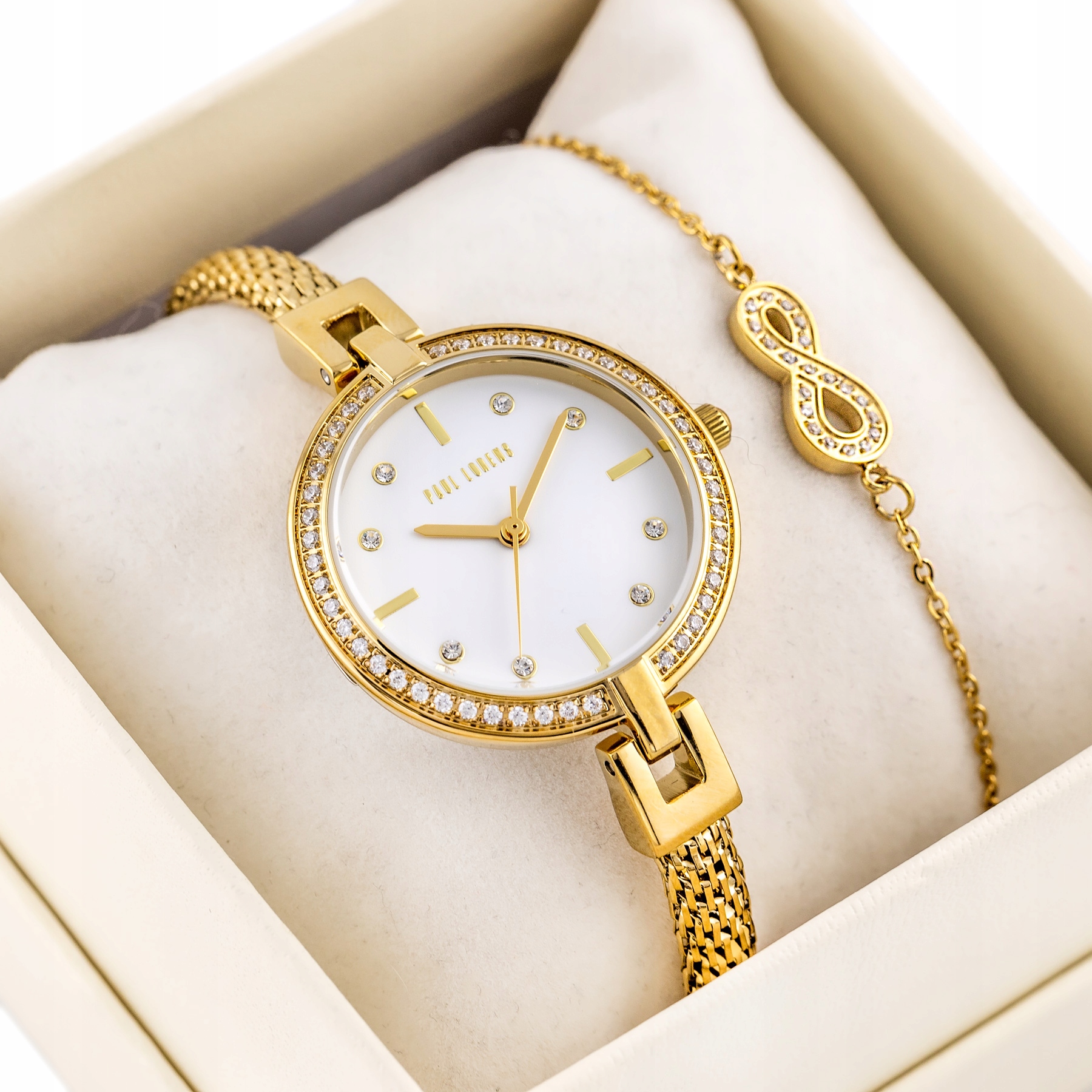 Dárkový Komplet Pro Dámské Paul Lorens Hodinky náramek (zg507d)