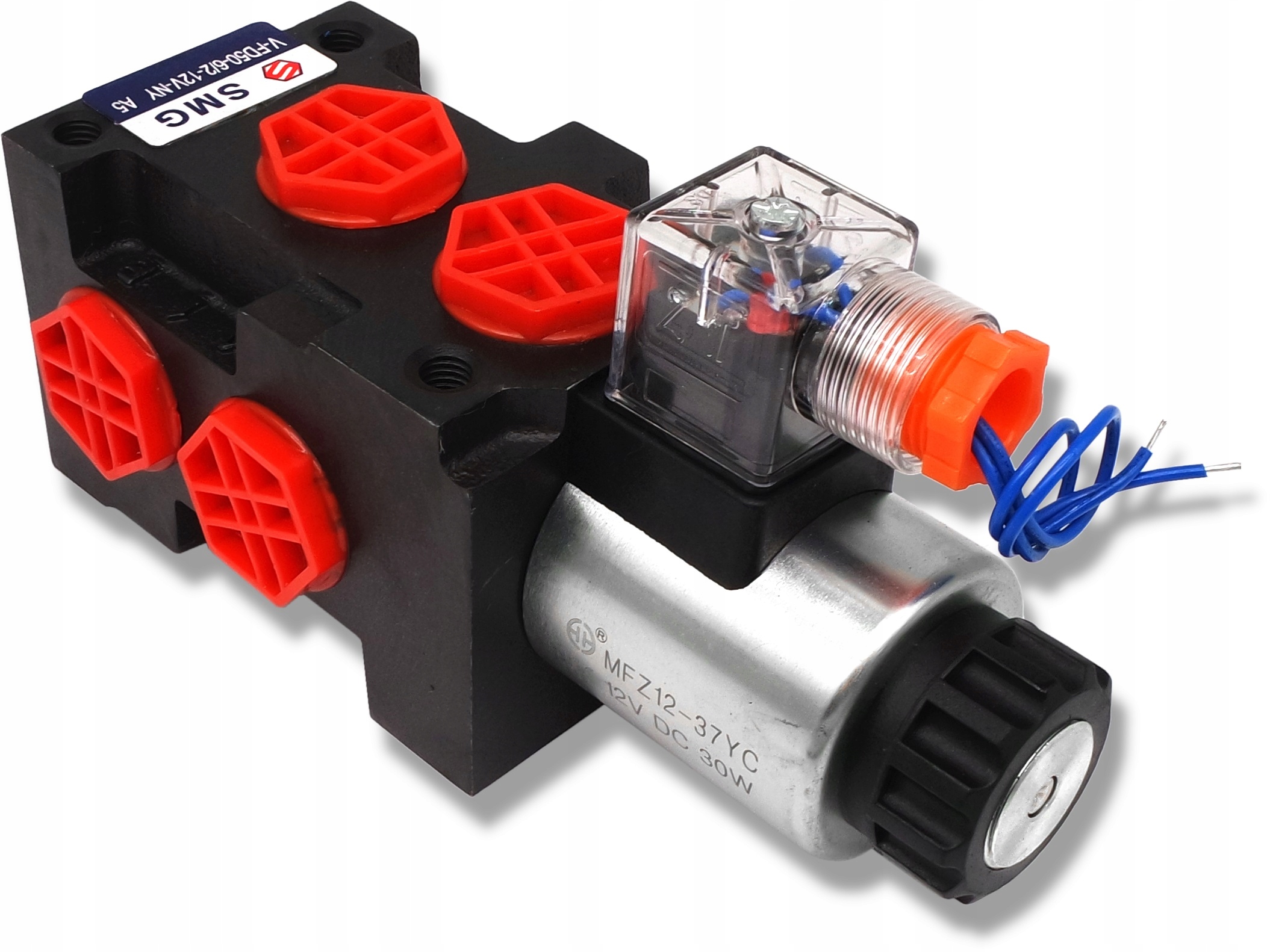 Elektroventil 6/2 Dělič 50L 12V 3 Sekce Do Tura