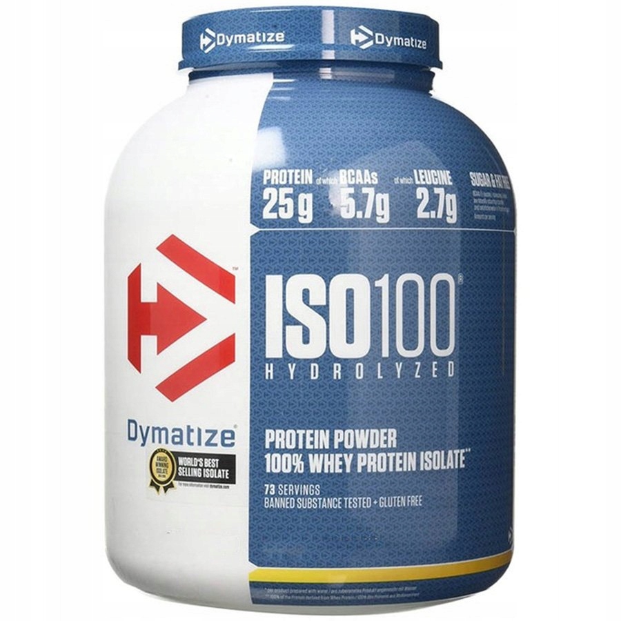 DYMATIZE ISO 100 2264g Hydrolizat Izolat Białka Serwatkowego WPI WPH — 5