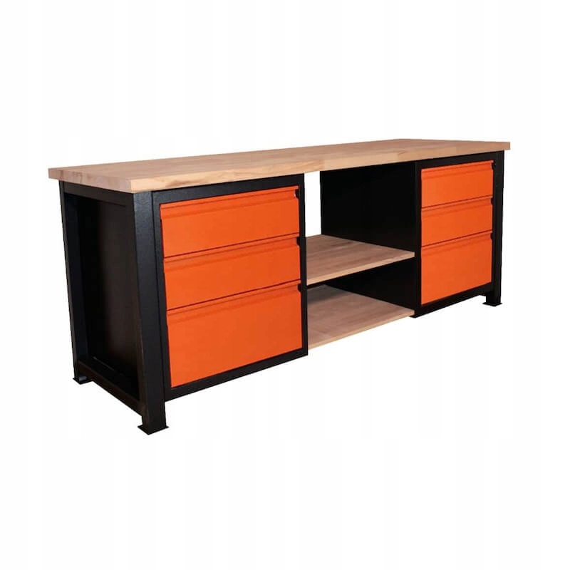 STOL Warsztatowy P 2133 6x Szuflada 2x Polka